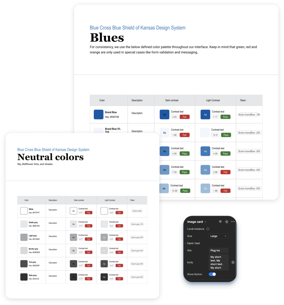 Accessibility documentation for core components